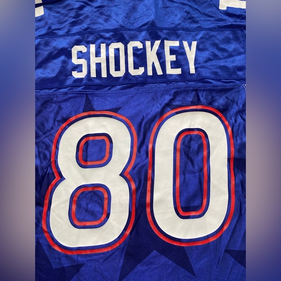 Reebok NFL Pro-bowl Jeremy Shockey New York Giants Authentic Jersey Size LARGE - Picture 12 of 12